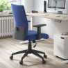 silla giratoria azul parma tela 2
