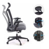 silla giratoria gris baron malla 3