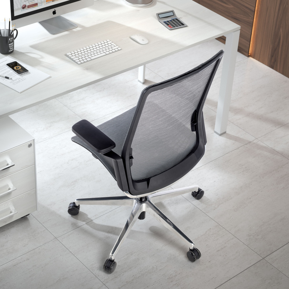 silla ejecutiva negro duna sin reposacabezas 2