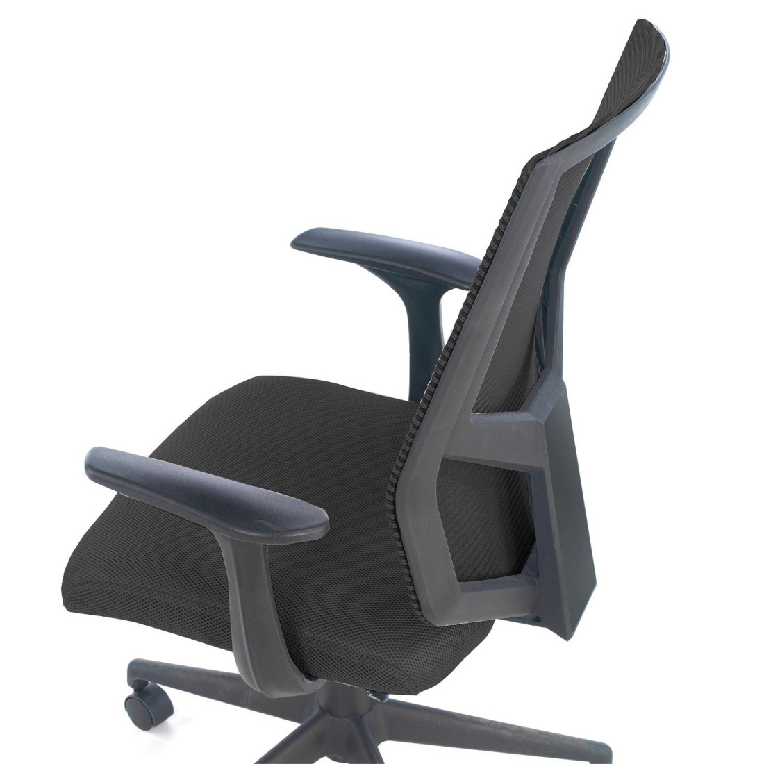 silla giratoria negro air malla 7