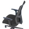 silla giratoria negro air malla 7