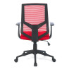 silla giratoria rojo air malla 4