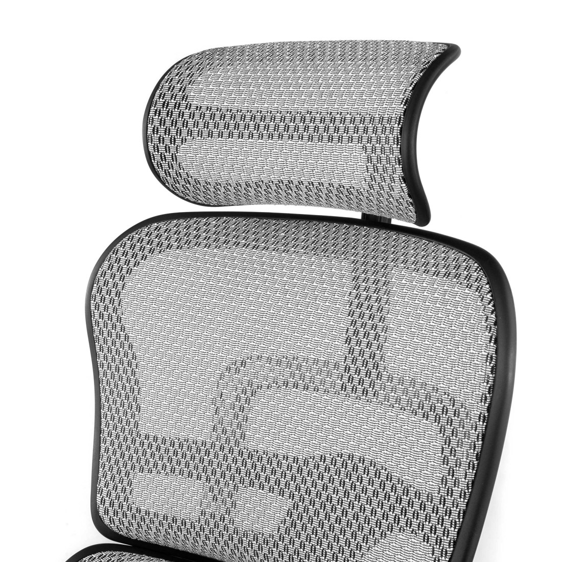 silla ergonomica gris ergohuman estructura negra red malla 9