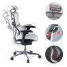 silla ergonomica gris ergohuman estructura negra red malla 3