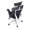 silla ergonomica negro ergohuman estructura negra red malla 8