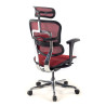 silla ergonomica rojo ergohuman estructura negra red malla 6