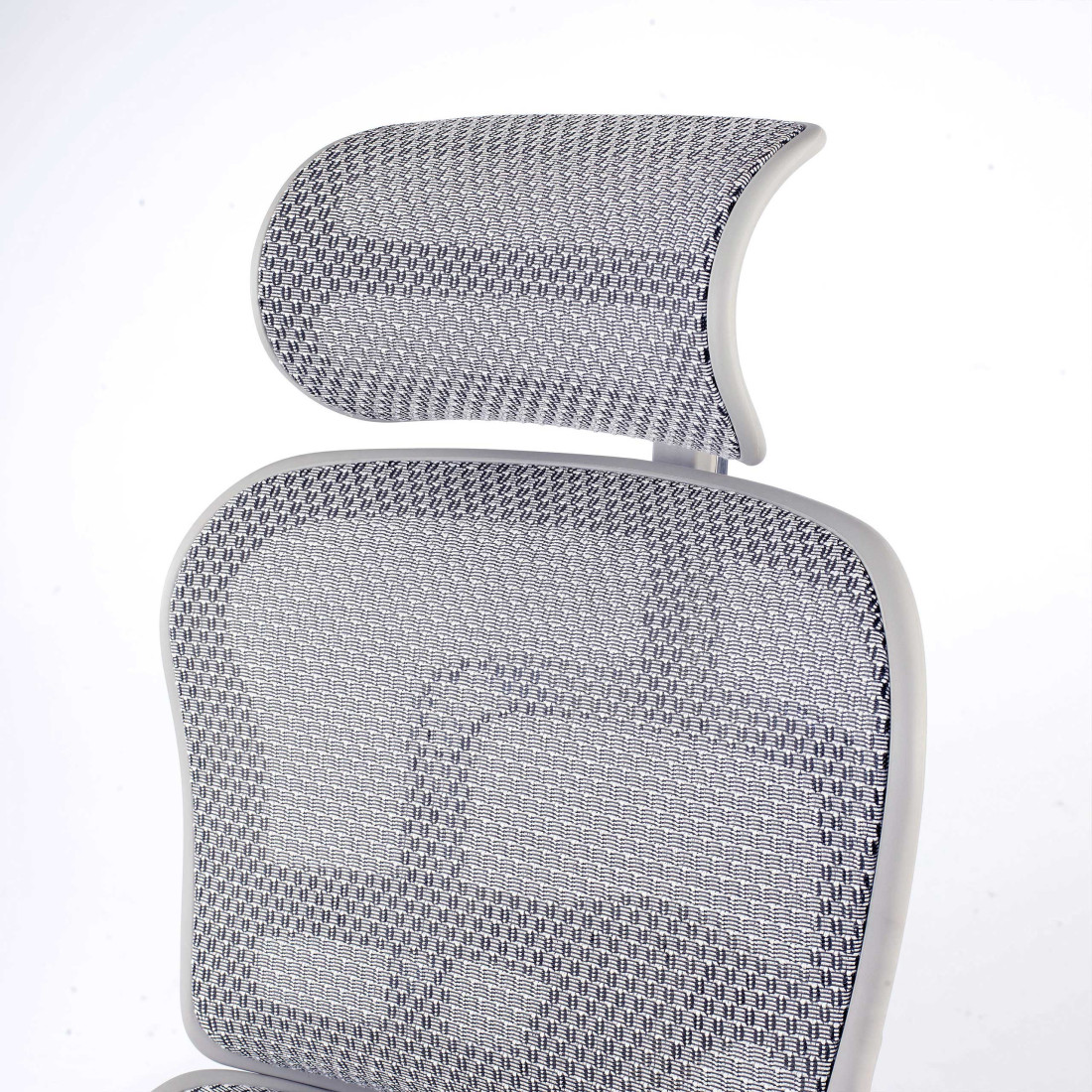 silla ergonomica gris ergohuman estructura blanca red malla 9