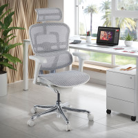 Silla ergonómica Ergohuman gen2, estructura gris - gris Second image