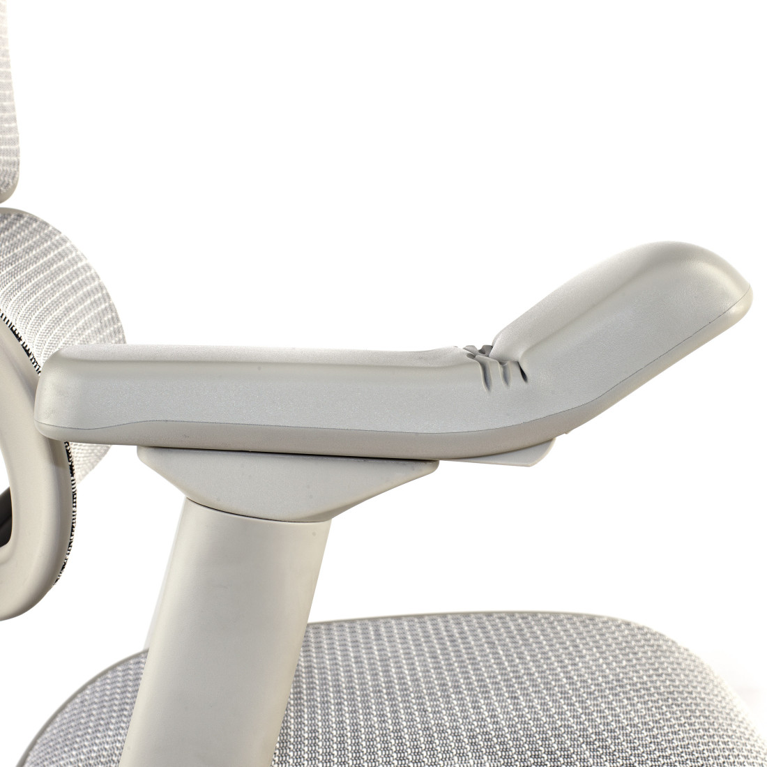 silla ergonomica gris ergohuman elite estructura blanca red malla 11
