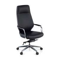 Sillón de oficina Duo respaldo alto - negro