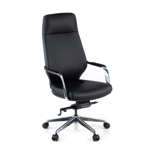 Sillón de oficina Duo respaldo alto - NEGRO