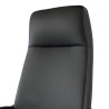 sillon de oficina negro duo respaldo alto ecopiel piel sintetica 8