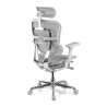 silla ergonomica gris ergohuman elite estructura blanca red malla 7