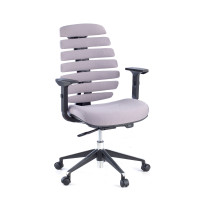 Silla de oficina ergonómica Spine - gris