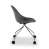 silla confidente gris flow con ruedas plastico 4