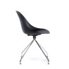 silla confidente negro flow base piramide plastico 4