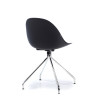 silla confidente negro flow base piramide plastico 5