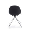 silla confidente negro flow base piramide plastico 6