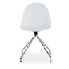 silla confidente blanco flow base piramide plastico 3