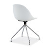 silla confidente blanco flow base piramide plastico 5