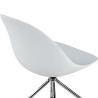 silla confidente blanco flow base piramide plastico 8