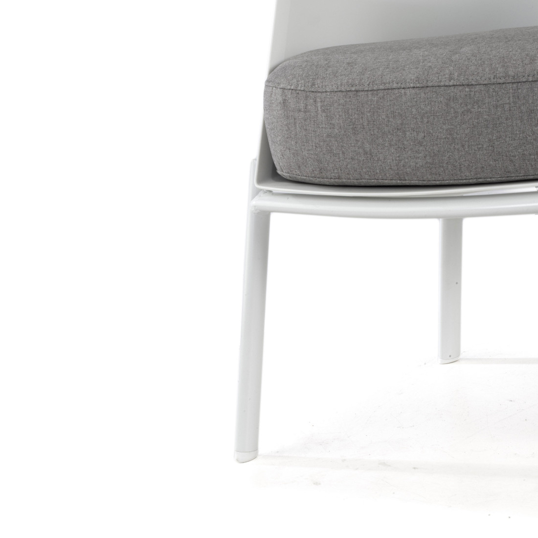 sillon para sala de espera blanco winnie patas de madera tela 8