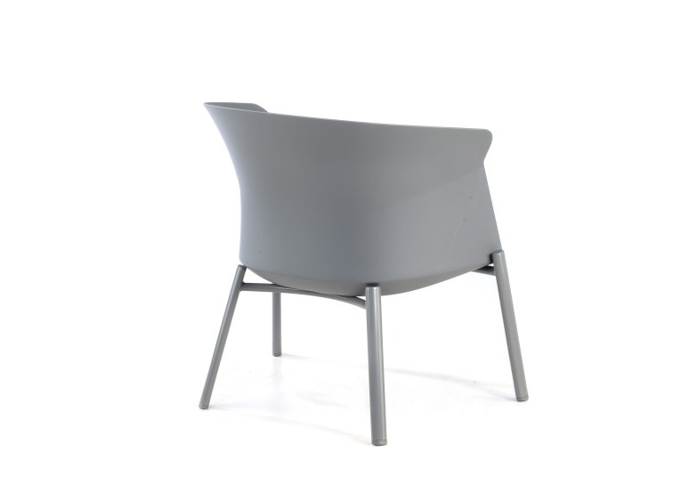sillon para sala de espera gris winnie patas de madera tela 5