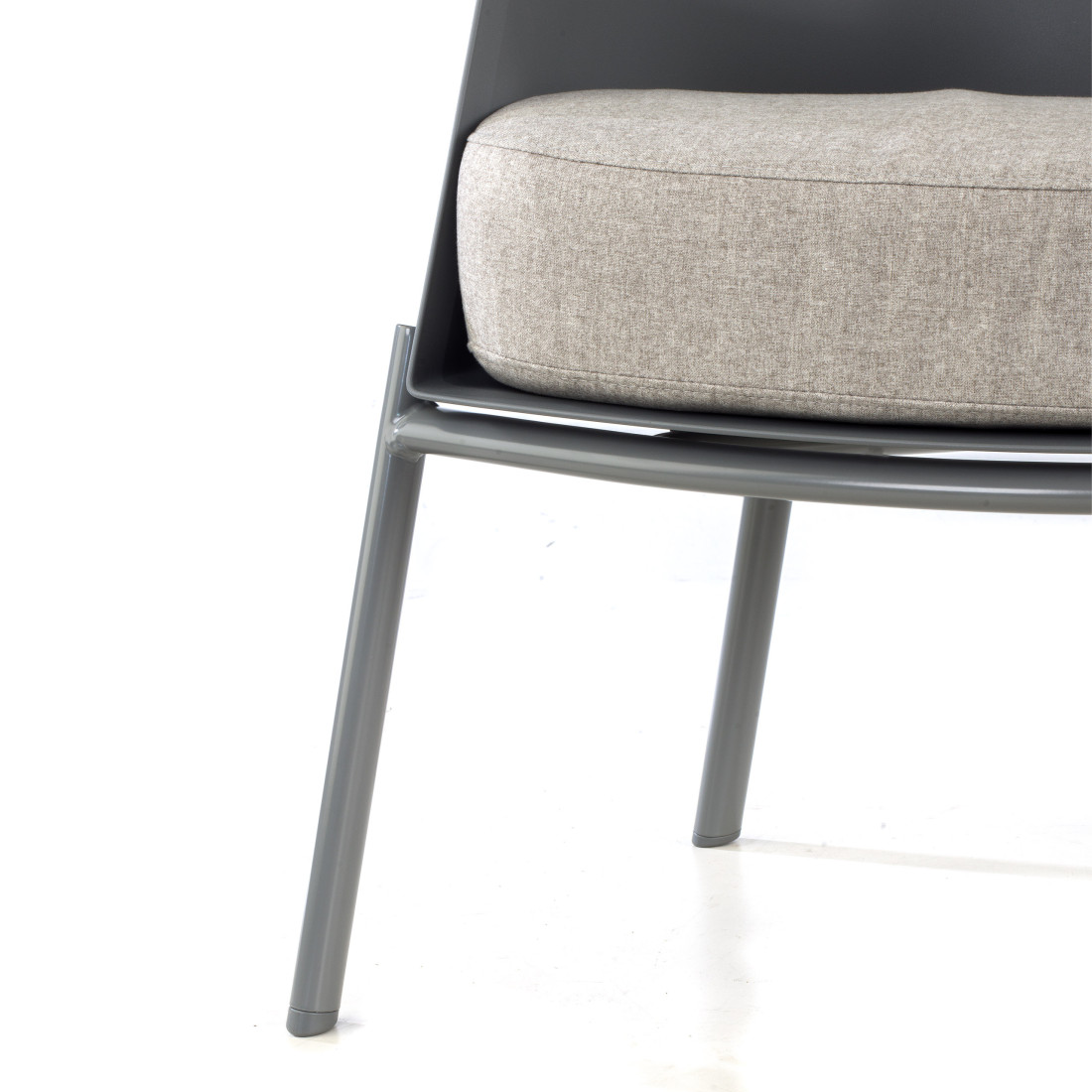 sillon para sala de espera gris winnie patas de madera tela 8