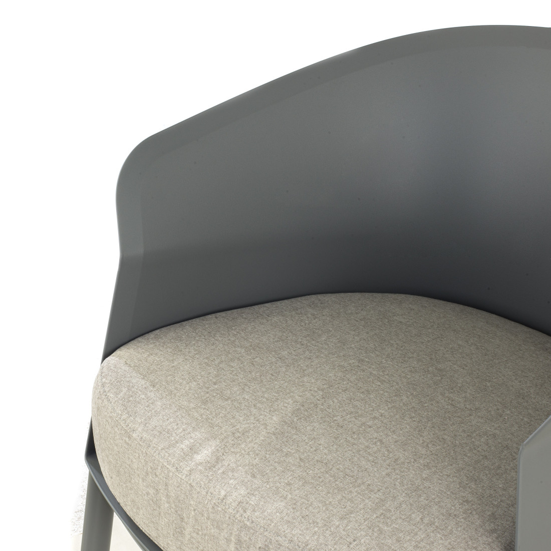 sillon para sala de espera gris winnie patas de madera tela 9