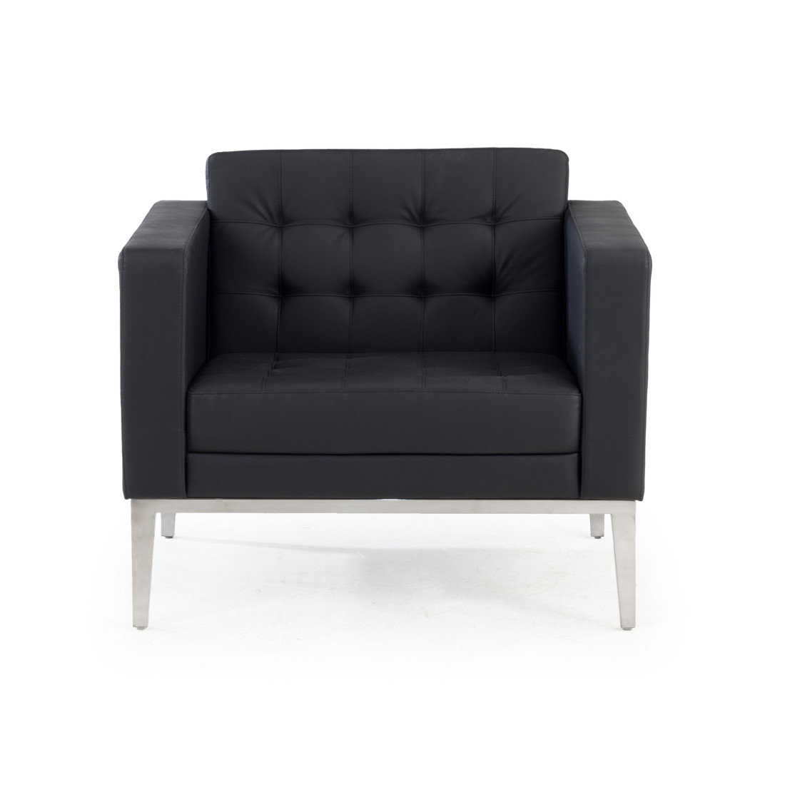 sofa para oficina negro chester 1 plaza 3