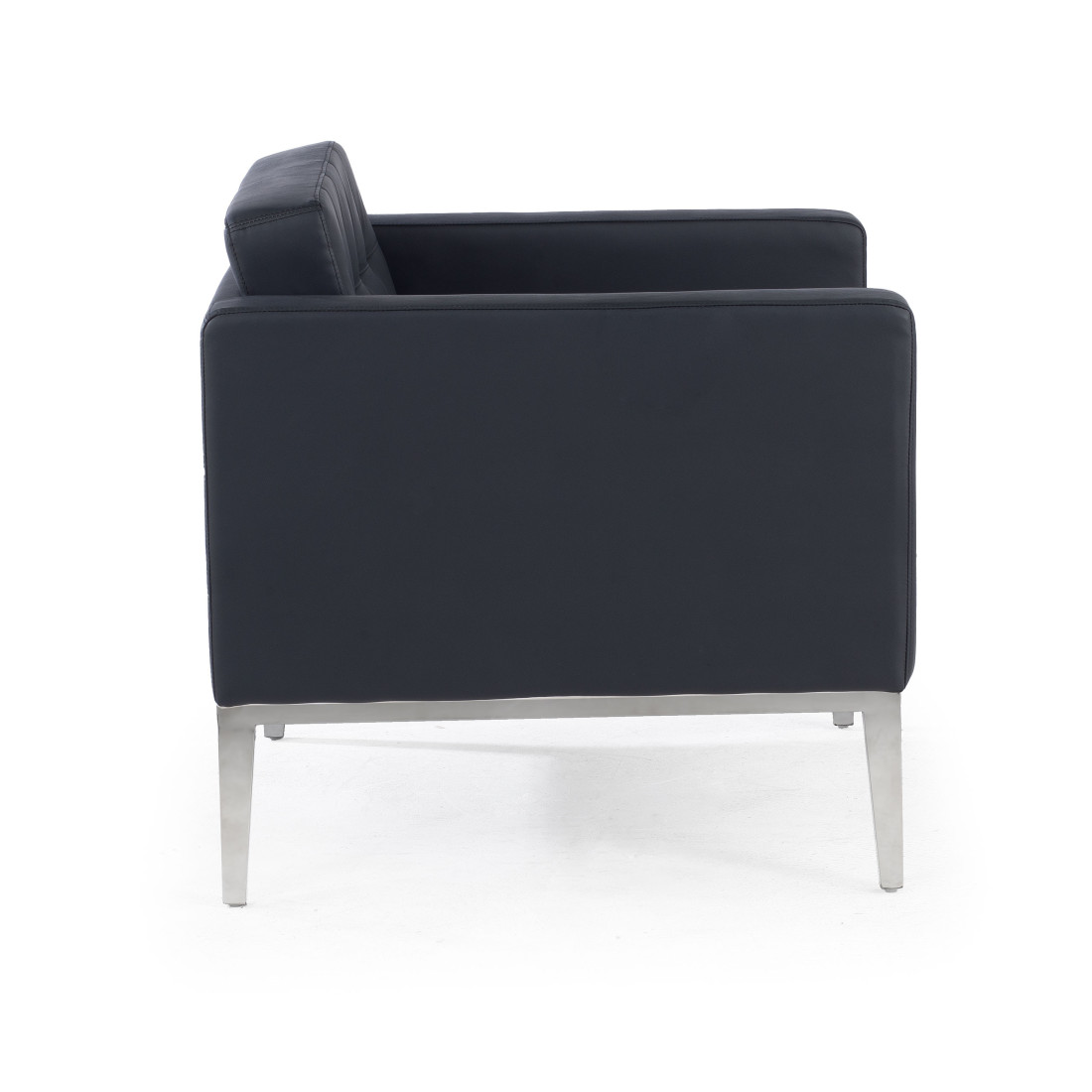 sofa para oficina negro chester 1 plaza 4