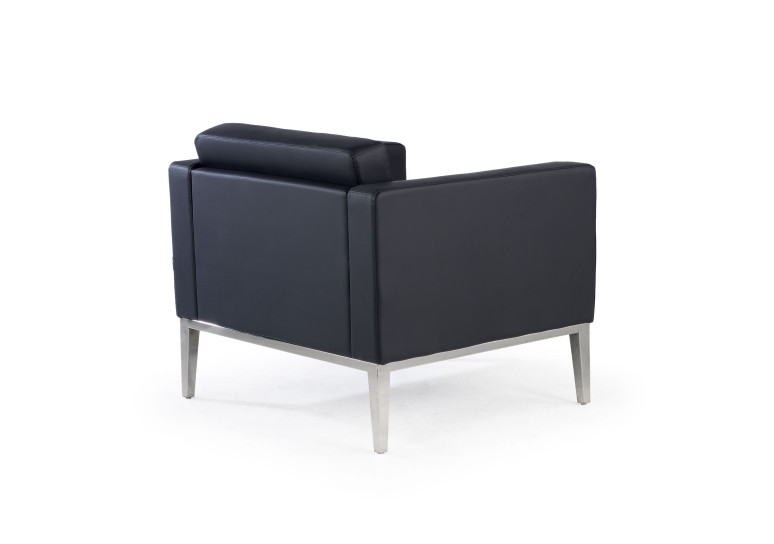 sofa para oficina negro chester 1 plaza 5