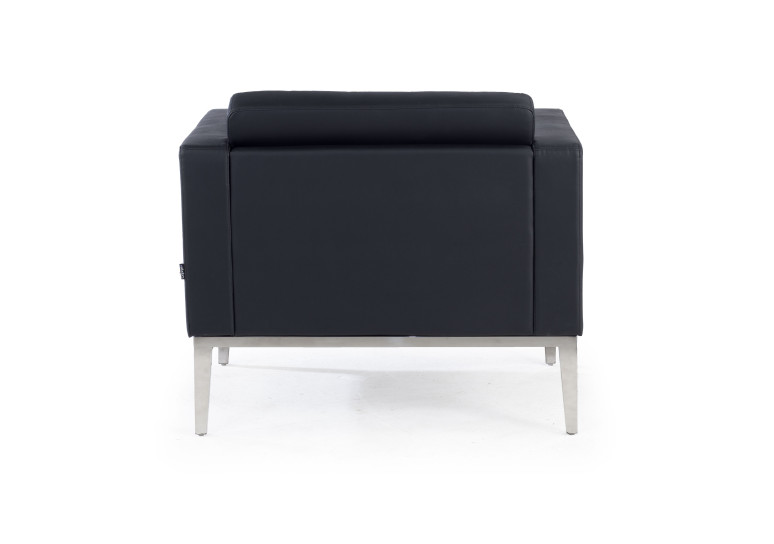 sofa para oficina negro chester 1 plaza 6