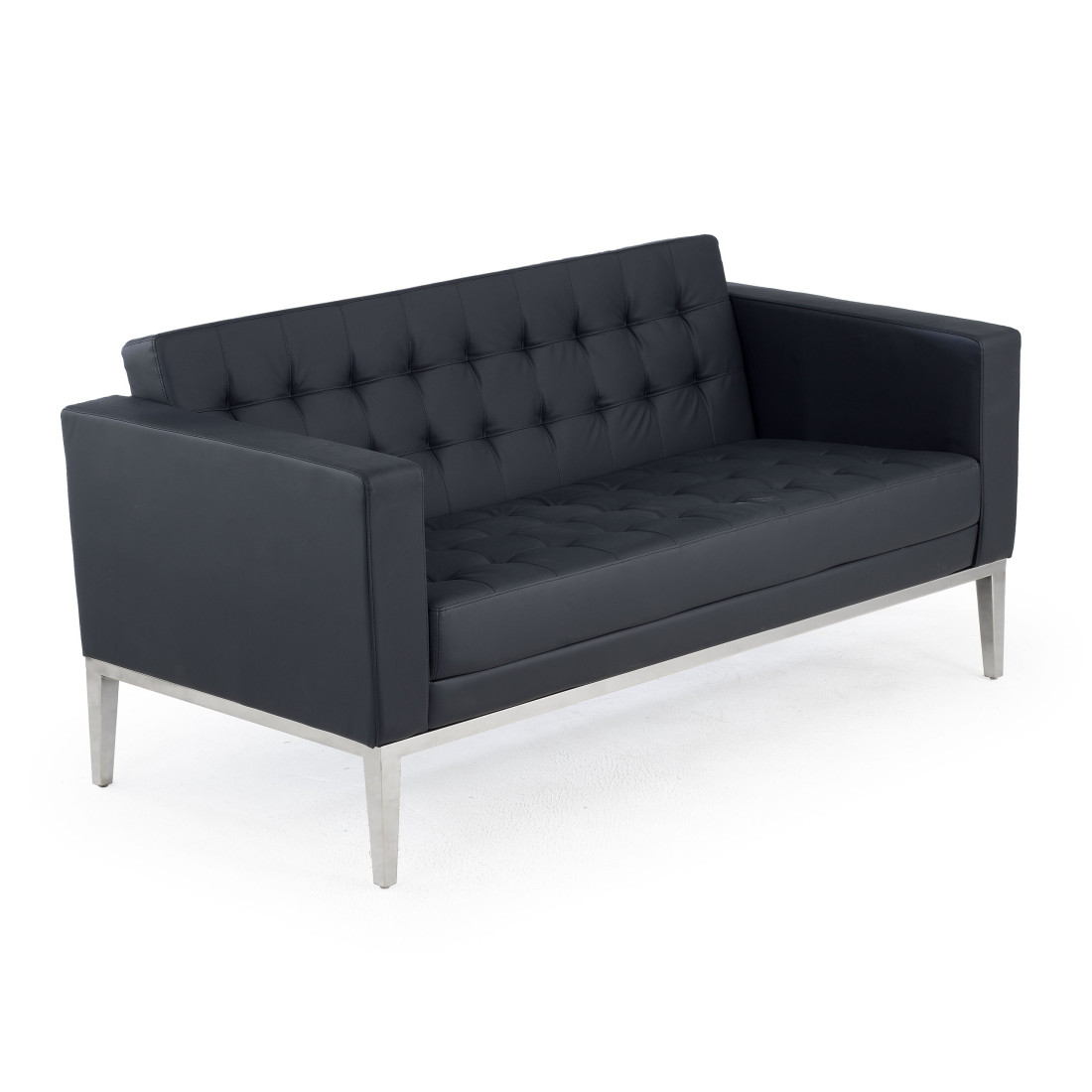 sofa para oficina negro chester 1 plaza 1