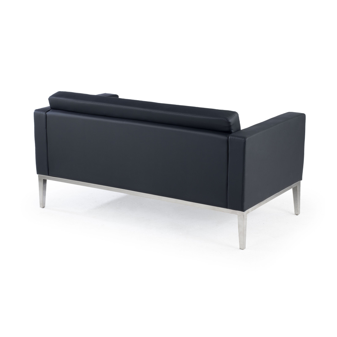 sofa para oficina negro chester 1 plaza 4