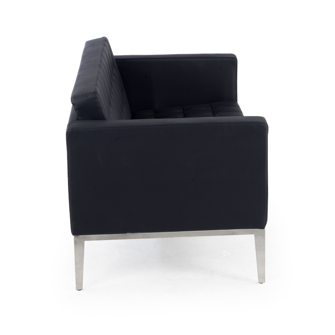 sofa para oficina negro chester 1 plaza 6