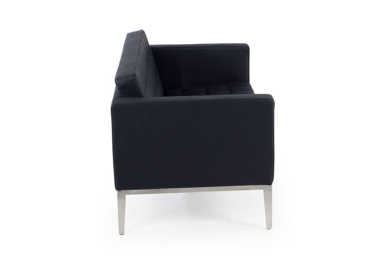 sofa para oficina negro chester 1 plaza 6