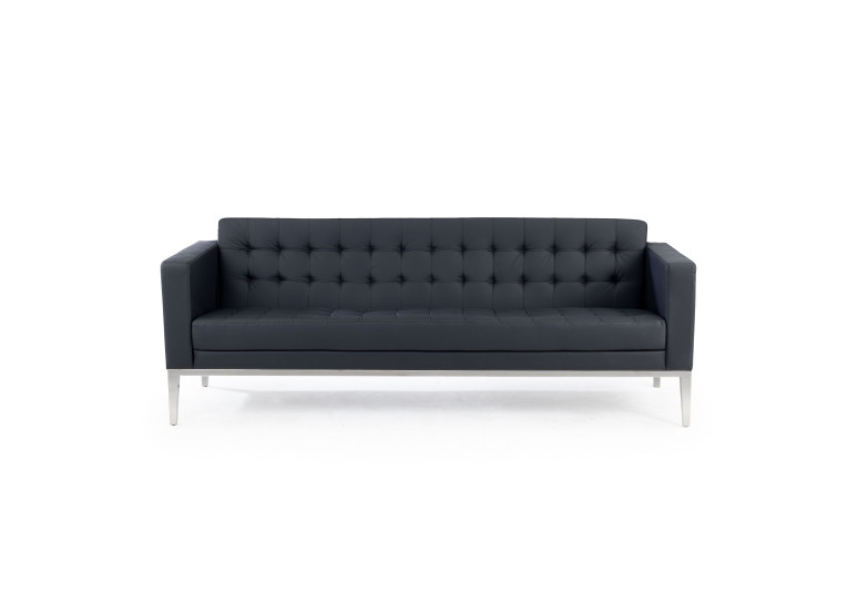 sofa para oficina negro chester 1 plaza 3