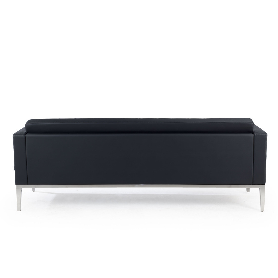 sofa para oficina negro chester 1 plaza 6