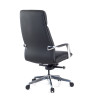 sillon de oficina negro aston piel natural 6