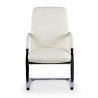 silla confidente blanco aston piel natural 3
