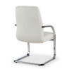 silla confidente blanco aston piel natural 5