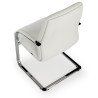 silla confidente blanco aston piel natural 7