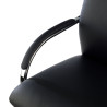 silla confidente negro aston piel natural 8