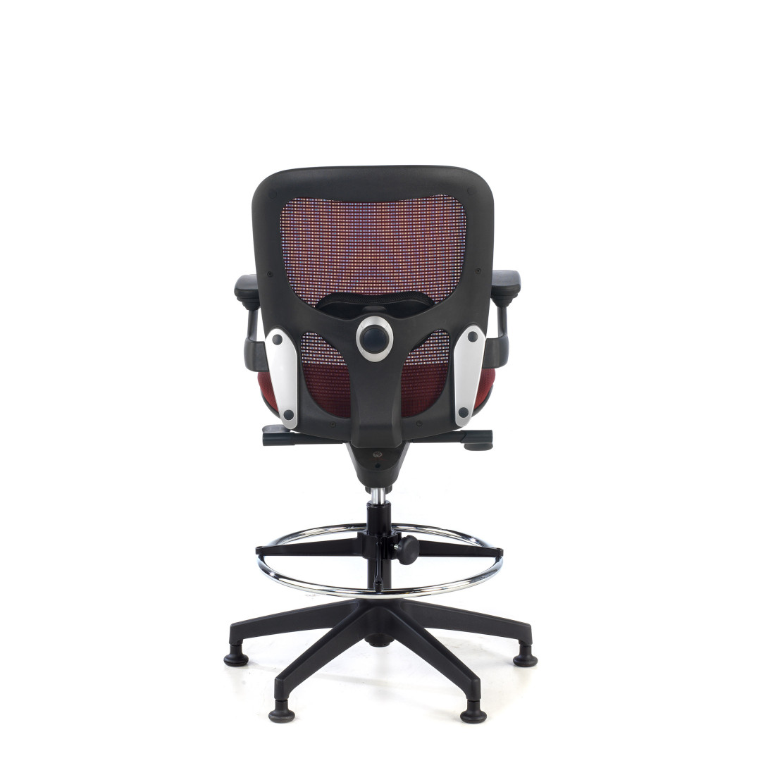 taburete de oficina rojo gioconda taburete de oficina malla 10
