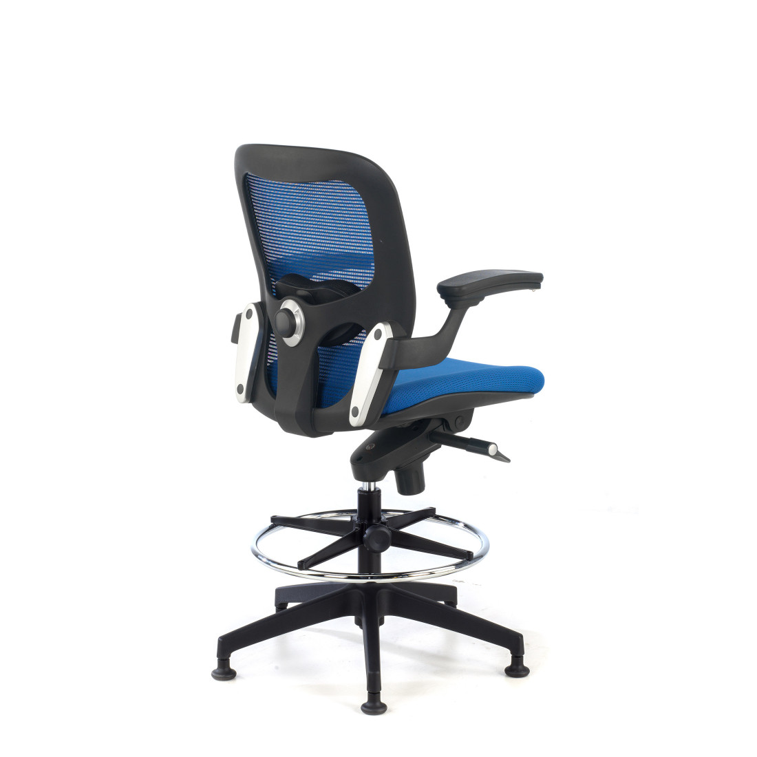 taburete de oficina azul gioconda taburete de oficina malla 8