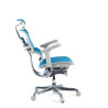 silla ergonomica azul ergohuman elite estructura blanca red malla 4