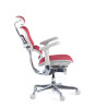 silla ergonomica rojo ergohuman elite estructura blanca red malla 4