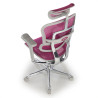 silla ergonomica rosa ergohuman elite estructura blanca red malla 8