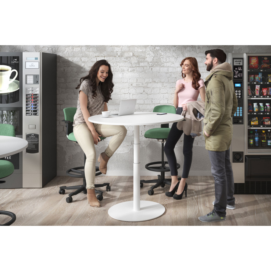 Erghos Core Planet mesa de juntas elevable premium estructura blanca